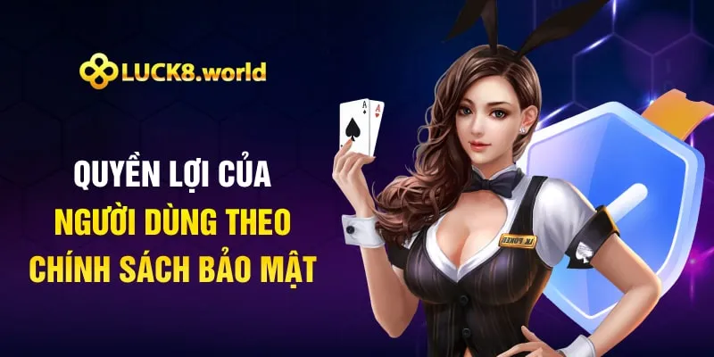 Quyền lợi của người dùng theo chính sách bảo mật